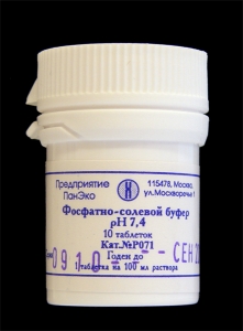 Таблетки фосфатно-солевого буфера, рН 7,4