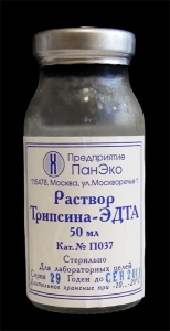 Раствор трипсина-ЭДТА 0,05% с солями Хенкса